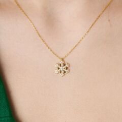 ışıltılı kar tanesi kolyesi-1