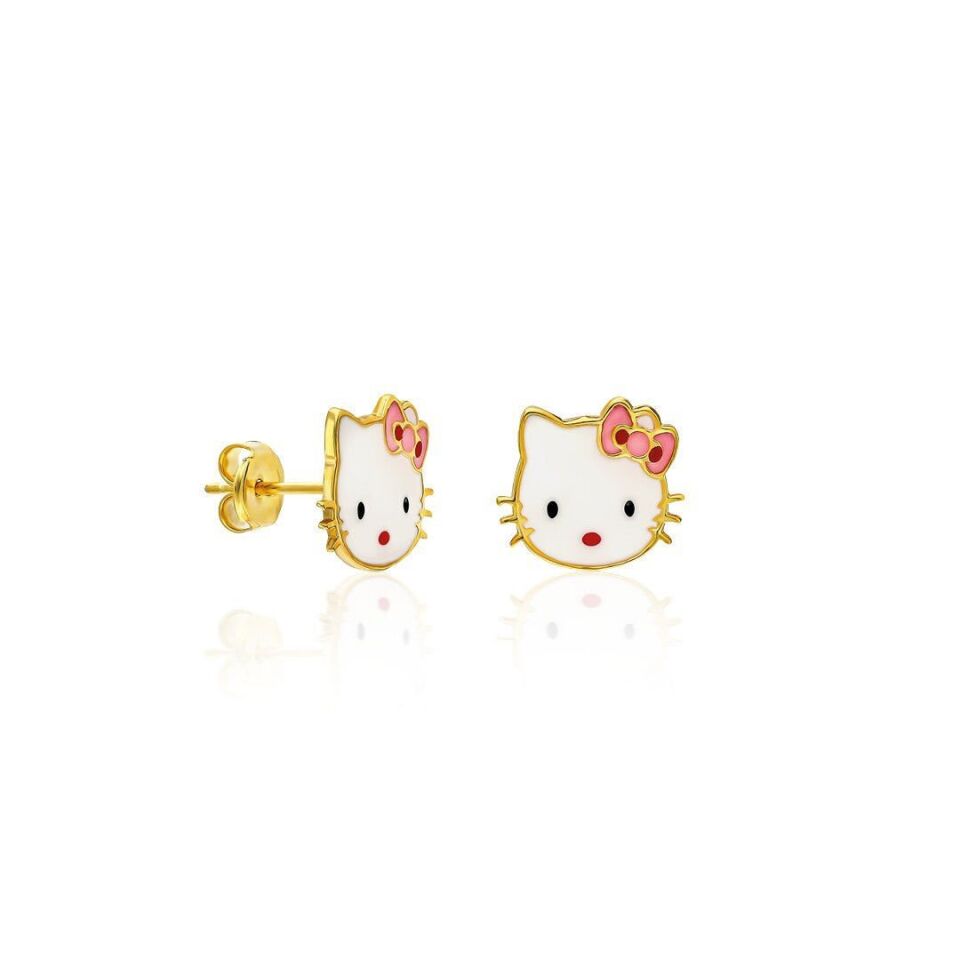 Hello Pisi Küpeleri - 925 Ayar Gümüş