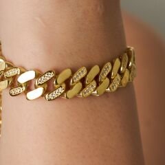 yarı gurme zirkonyum bilezik