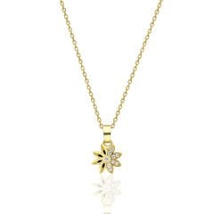 ışıltılı zambak kolyesi