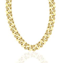 yarı gurme zirkon kolye