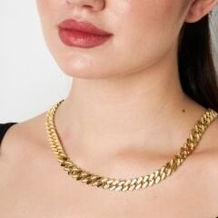 yarı gurme zirkon kolye