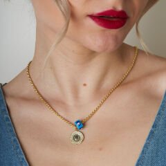 çeyrek girdap kolye