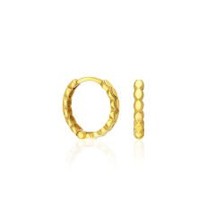 oval model tren küpeleri