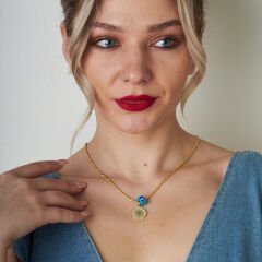 çeyrek girdap kolye