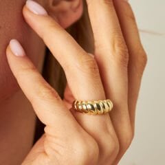 kubbeli bükülmüş halka