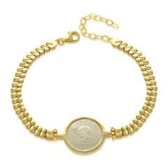 dörtlü su damlası zincir bilezik