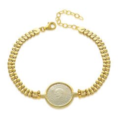 dörtlü su damlası zincir bilezik