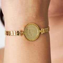 dörtlü su damlası zincir bilezik