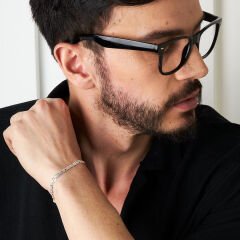 örme zincir bileklik