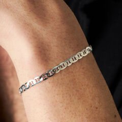 örme zincir bileklik