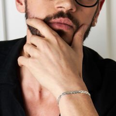 örme zincir bileklik