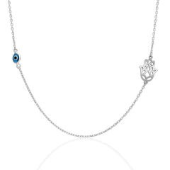 patronun gözü-el kolyesi