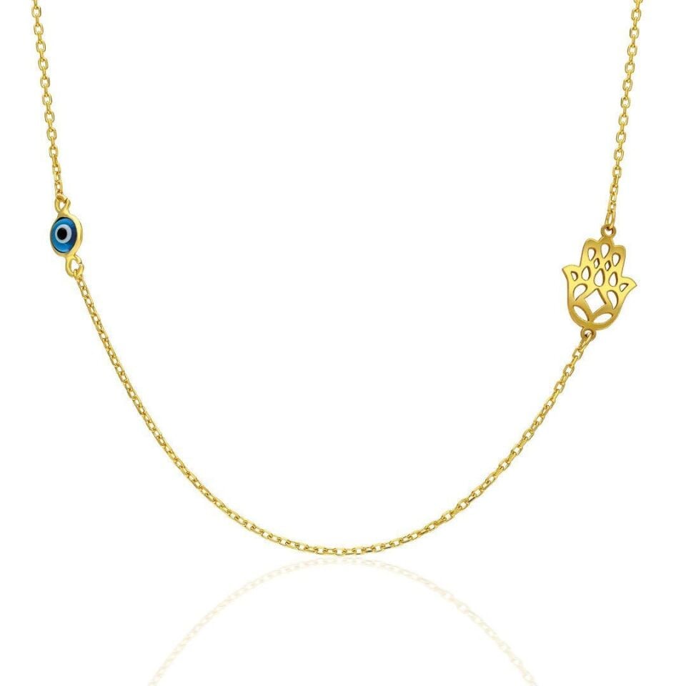 patronun gözü-el kolyesi