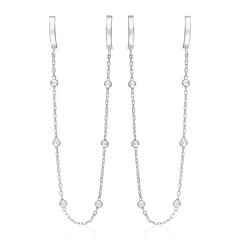 toplu zincir küpeler