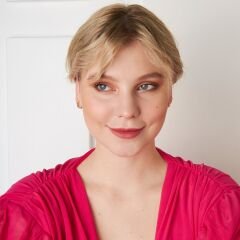 oval tasarımlı küpeler