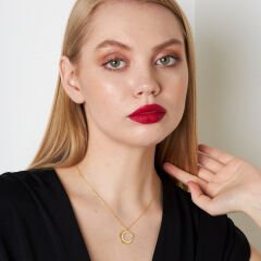 desenli yıldız kolye