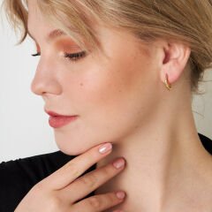 kıvırcık küpeler