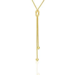 düğümlü tondo kolye