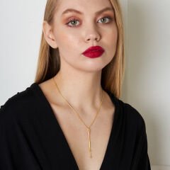 düğümlü tondo kolye