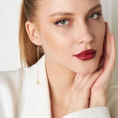 sallanan kelebekli küpeler