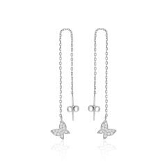 sallanan kelebekli küpeler