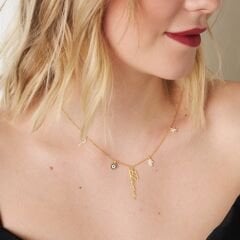 İsim yazılı harfli uğurlu kolye