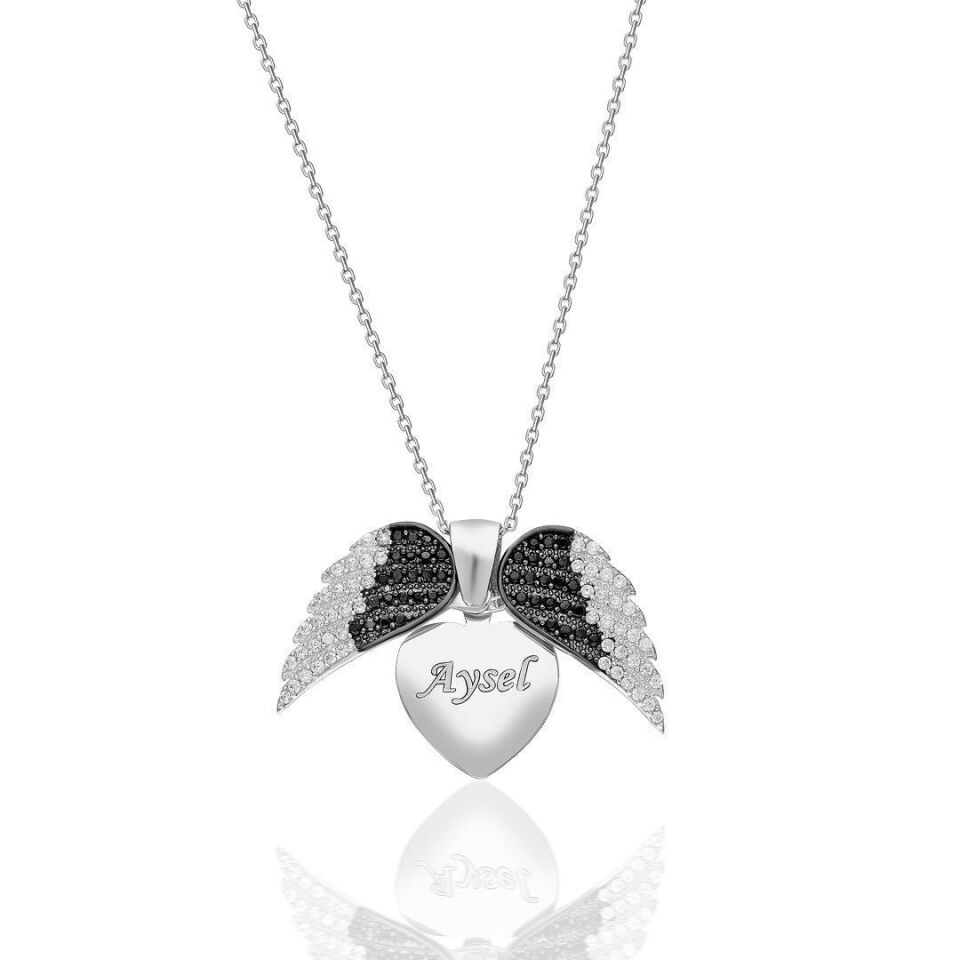 Harfler-Aşk-Kanatları-İsim Kolyesi