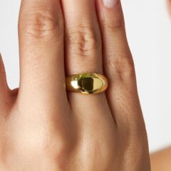 kavisli-düz model yüzük