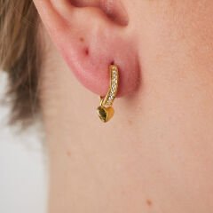 kalp sembollü küpeler