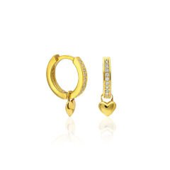 kalp sembollü küpeler