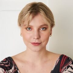 kalp desenli küpeler