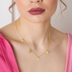 beş parçalı resat kolye