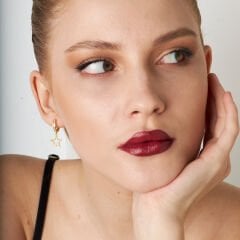 ışıltılı yıldız küpeler