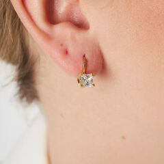 ışıltılı tek küpeler