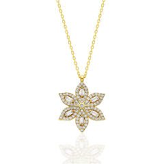 nergis çiçeği kolyesi