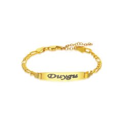 isim rozeti baskılı bileklik seti