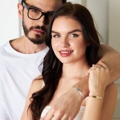 isim rozeti baskılı bileklik seti