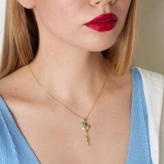 uçan balon kız kolyesi