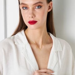 Harfli Kolye - 925 GÜMÜŞ