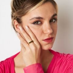 düz dikdörtgen halka