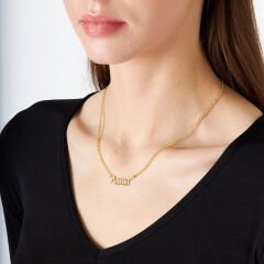 isim kolyesi yansıma isim kolyesi