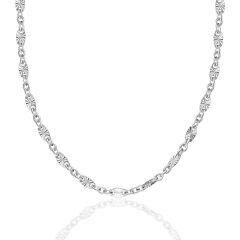 vintage desenli düz zincir