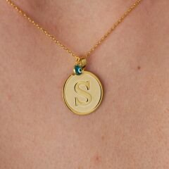 isim kolyesi-oval-kolye-bosem-göz-harfli