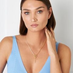 denizci kilitli isim kolyesi