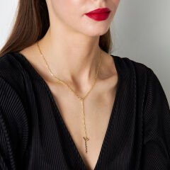 isim kolyesi - uzun kolye - isim kolyesi