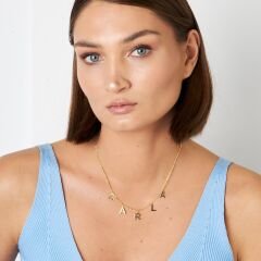 isim kolye-kolye-yaka ile