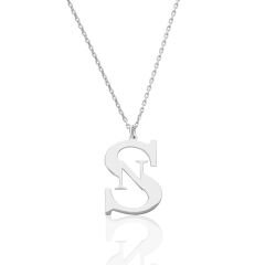 İsim kolyesi - çift harfli kolye - model 2