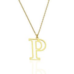 isim kolyesi - harf kolyesi - taşsız