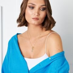 isim kolyesi-nazar imzalı kilit kolyesi